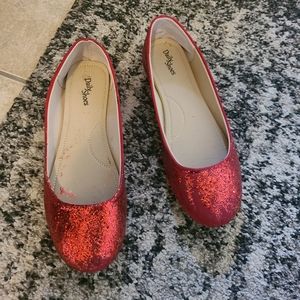 Red *Dorothy" shoes